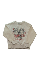 Kenzo Kids Jumper, Cream, 10