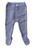 Seed Knit Leggings, Purple, 0