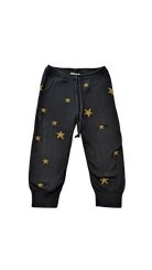 Jamie Kay Pants, Black w Gold Stars, 2