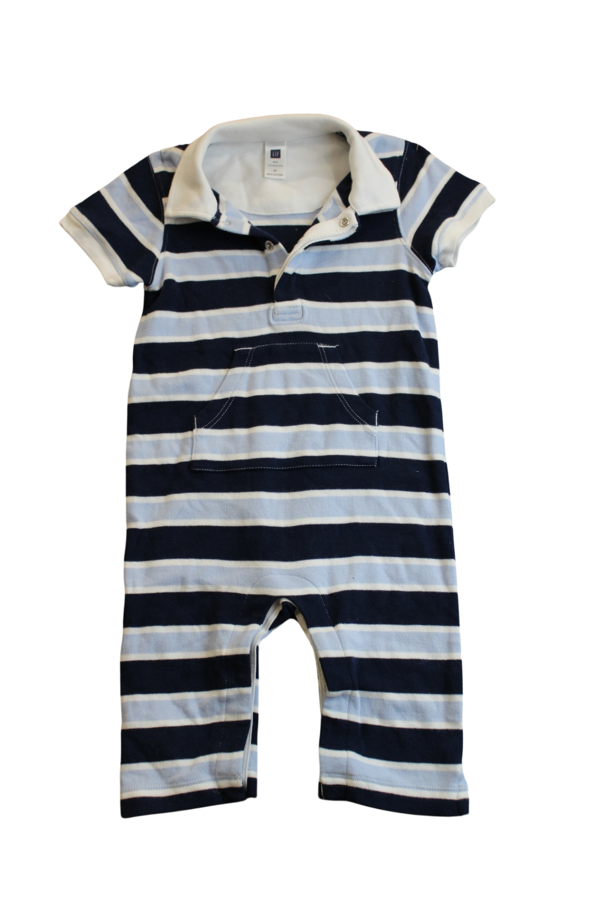 GAP Playsuit, Navy, light blue and white, 0000