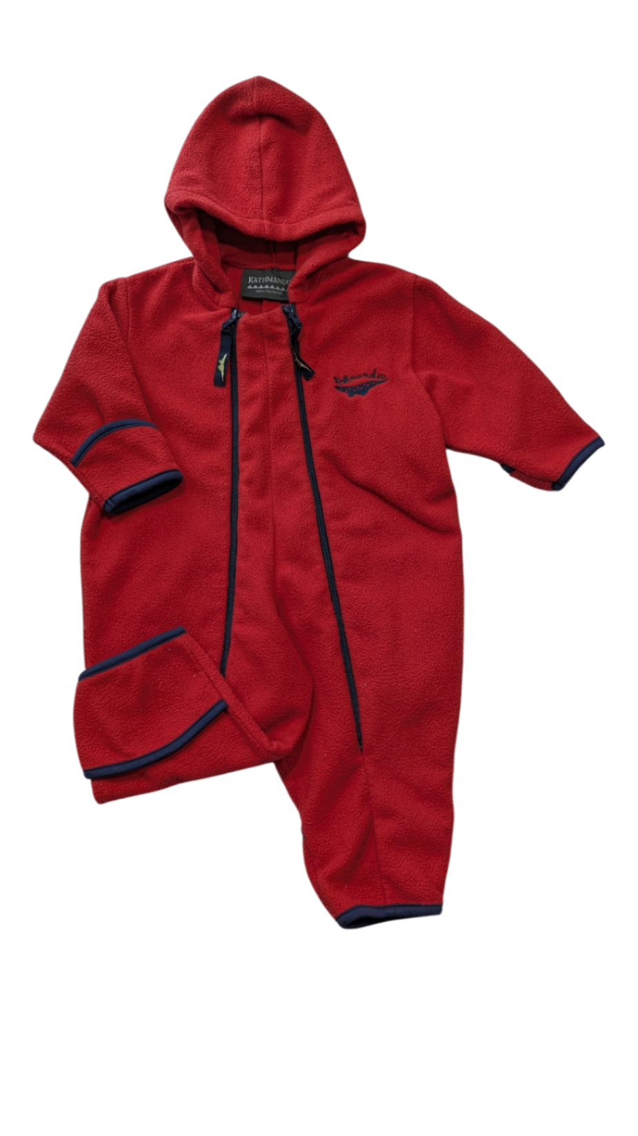 Kathmandu Jumpsuit, Red, 12M