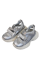 Unknown Shoes, Silver and grey, 28