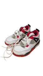Nike Air Jordan Shoes, White Red Black, US 13/EUR 31
