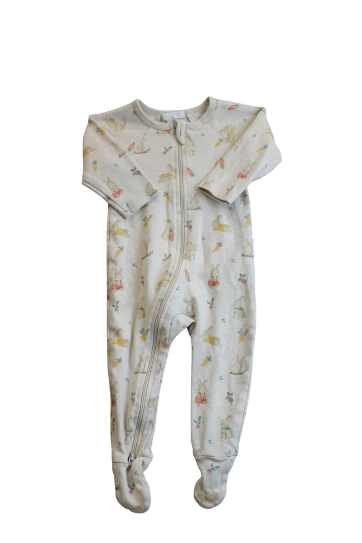 Purebaby Jumpsuit, Cream, 00