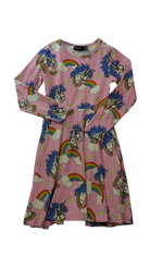 Rock Your Baby Dress, Pink Unicorn Multi, 8