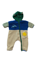Halcyon Nights Jumpsuit, Blue Green Cream, 1