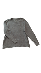 Uniqlo Long-Sleeve T-Shirt, Grey, 5-6Y