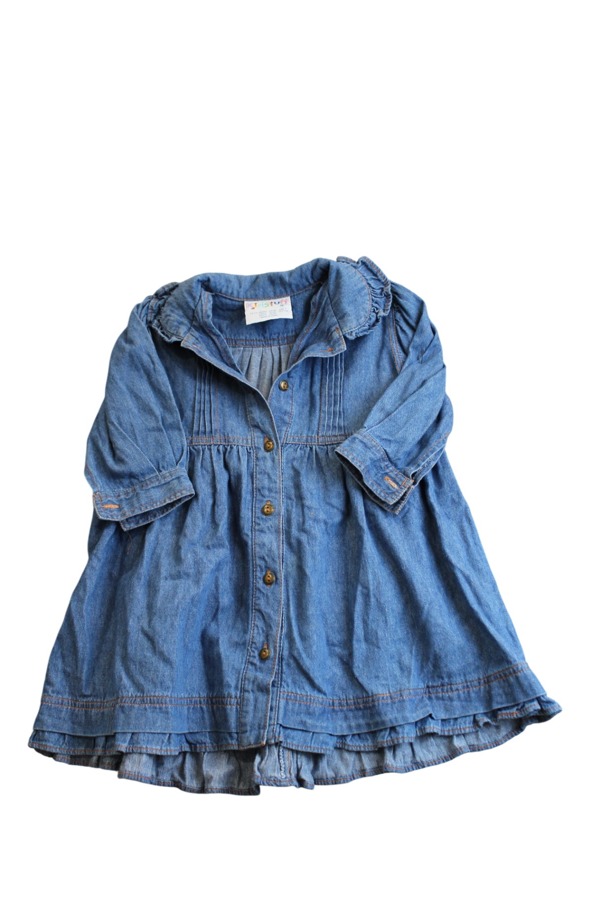 Kidstuff Dress, Blue, 1