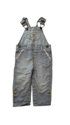 OshKosh B'gosh Overalls, Blue Stripes, 12M