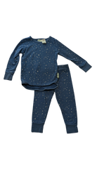 Ergopouch Pajama Set, Navy Blue w Stars, 2, 1.0 TOG