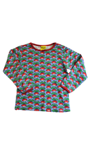 DUNS Long-Sleeve T-Shirt, Purple, Red, Green, 104/3-4