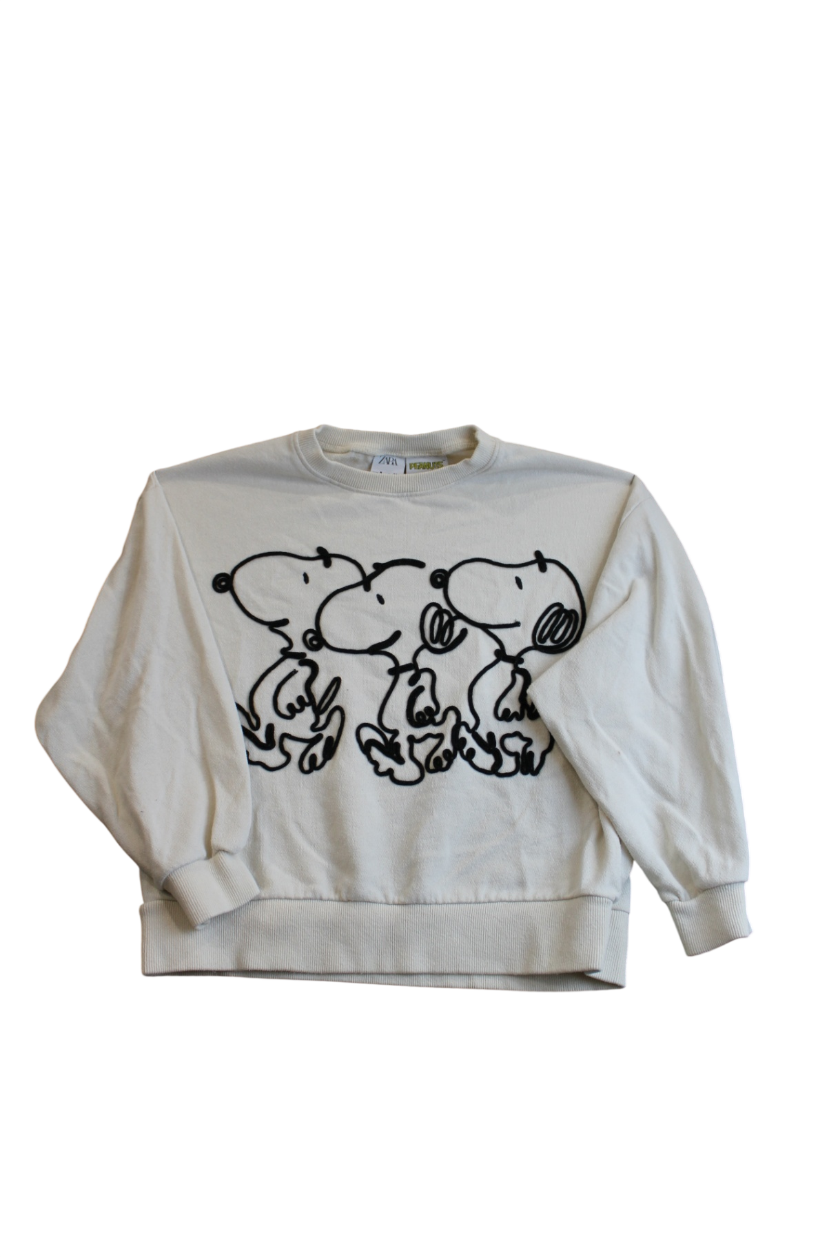Zara Jumper, Cream, 9