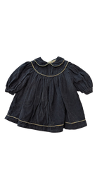 Unbranded Dress, Dark Navy w White Trims, 000