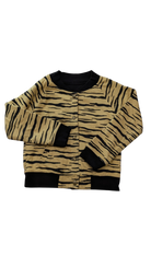 Hux Jacket, Tan w Black Tiger Stripes, 7