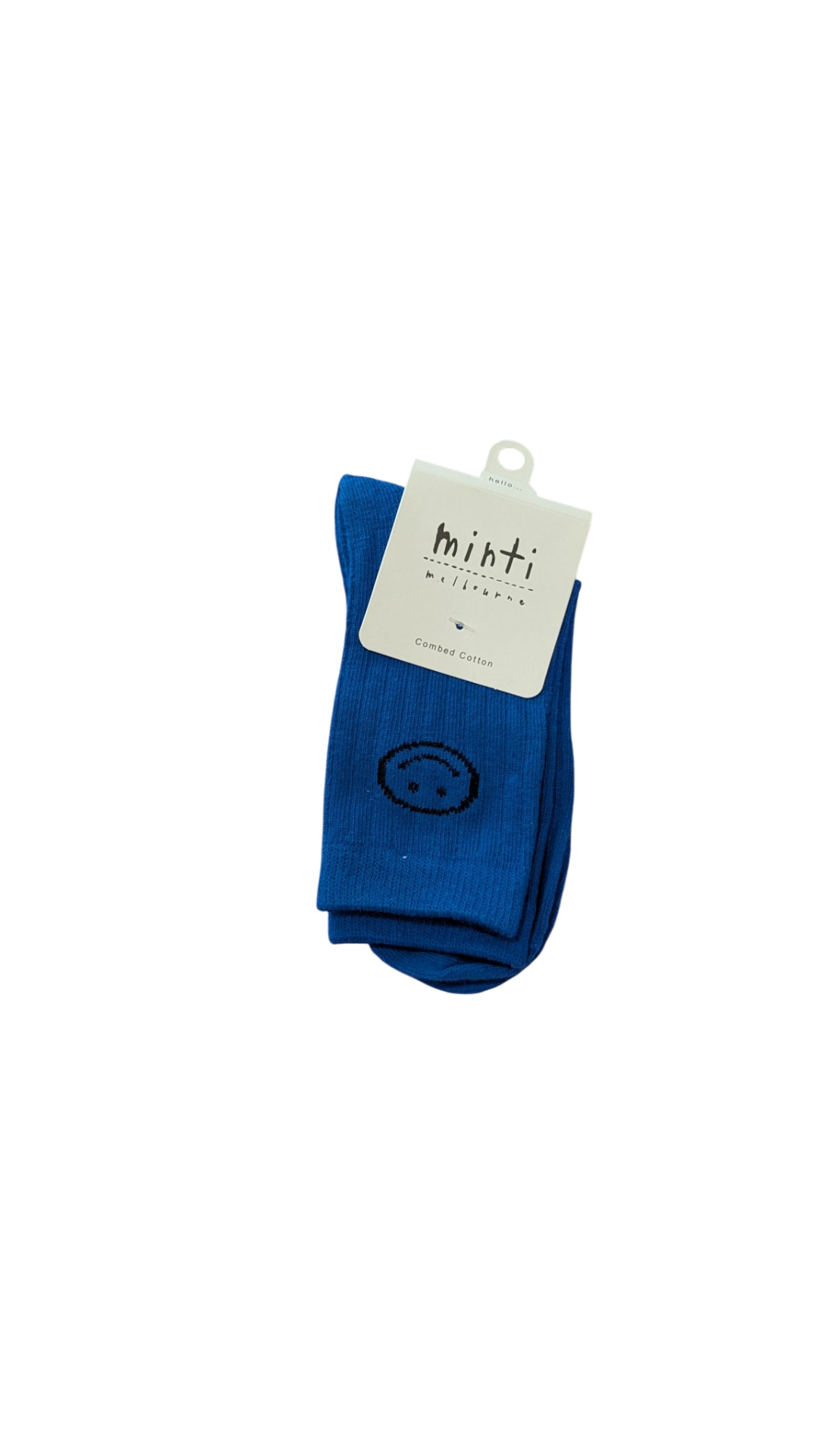 Minti Socks, Blue, 9-12Y