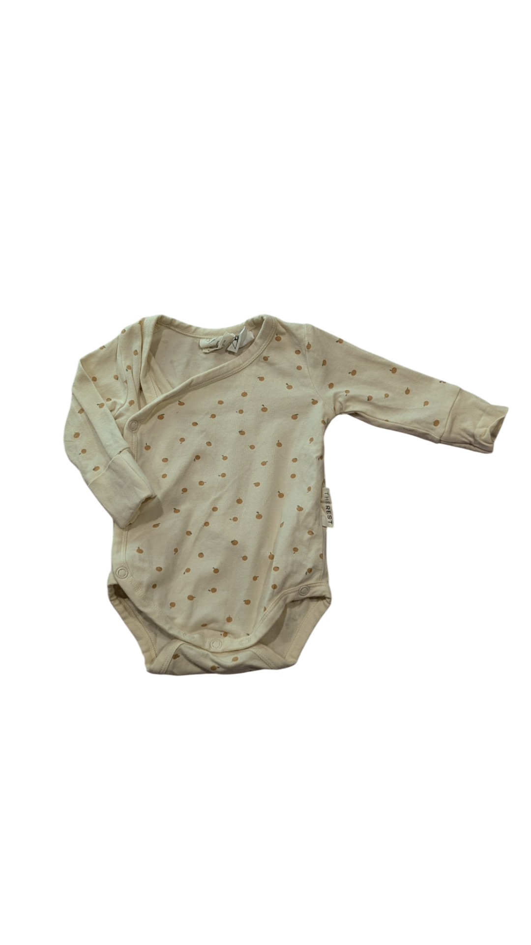 The Rest Bodysuit, Cream with brown spots, 0000