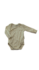 The Rest Bodysuit, Cream with brown spots, 0000