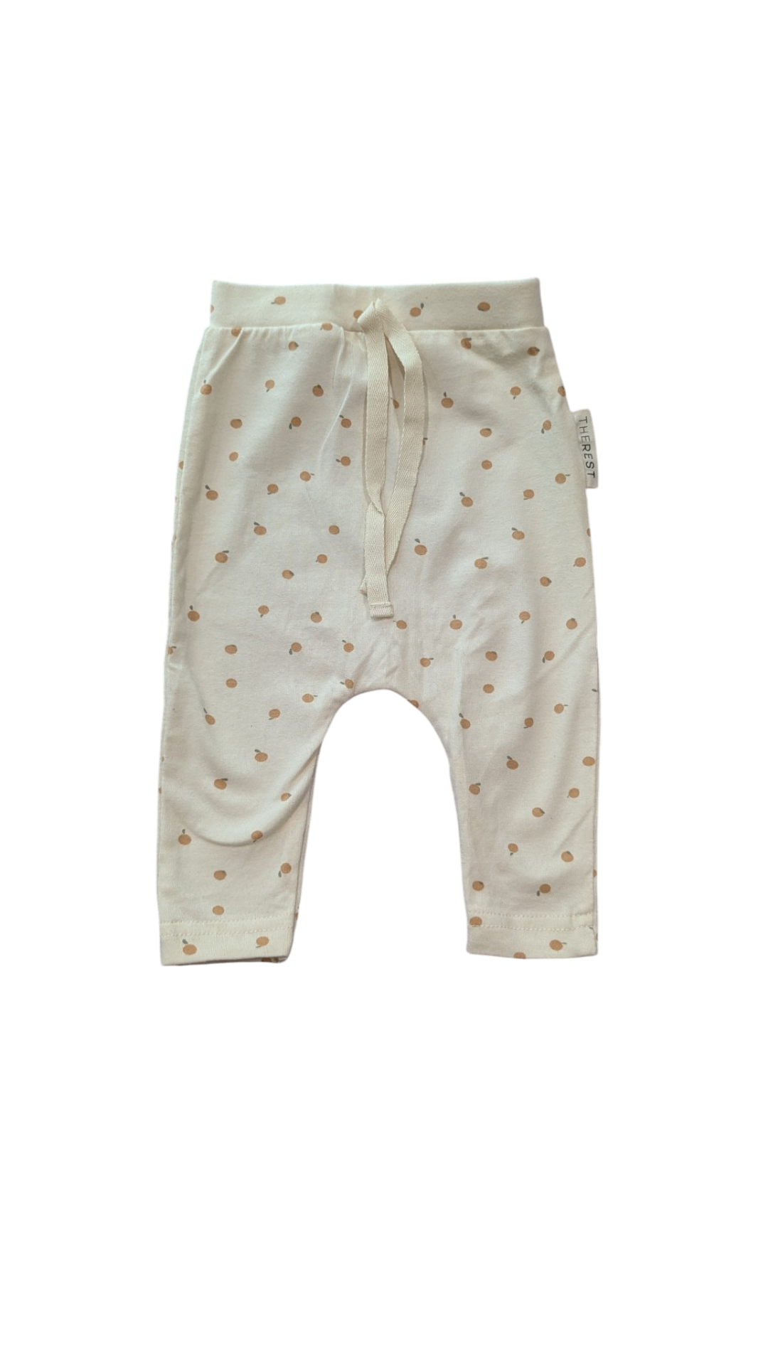 The Rest Pants, Cream w Tan Prints, 0000