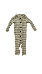 Grown Jumpsuit, Beige Cream Stripes, 000