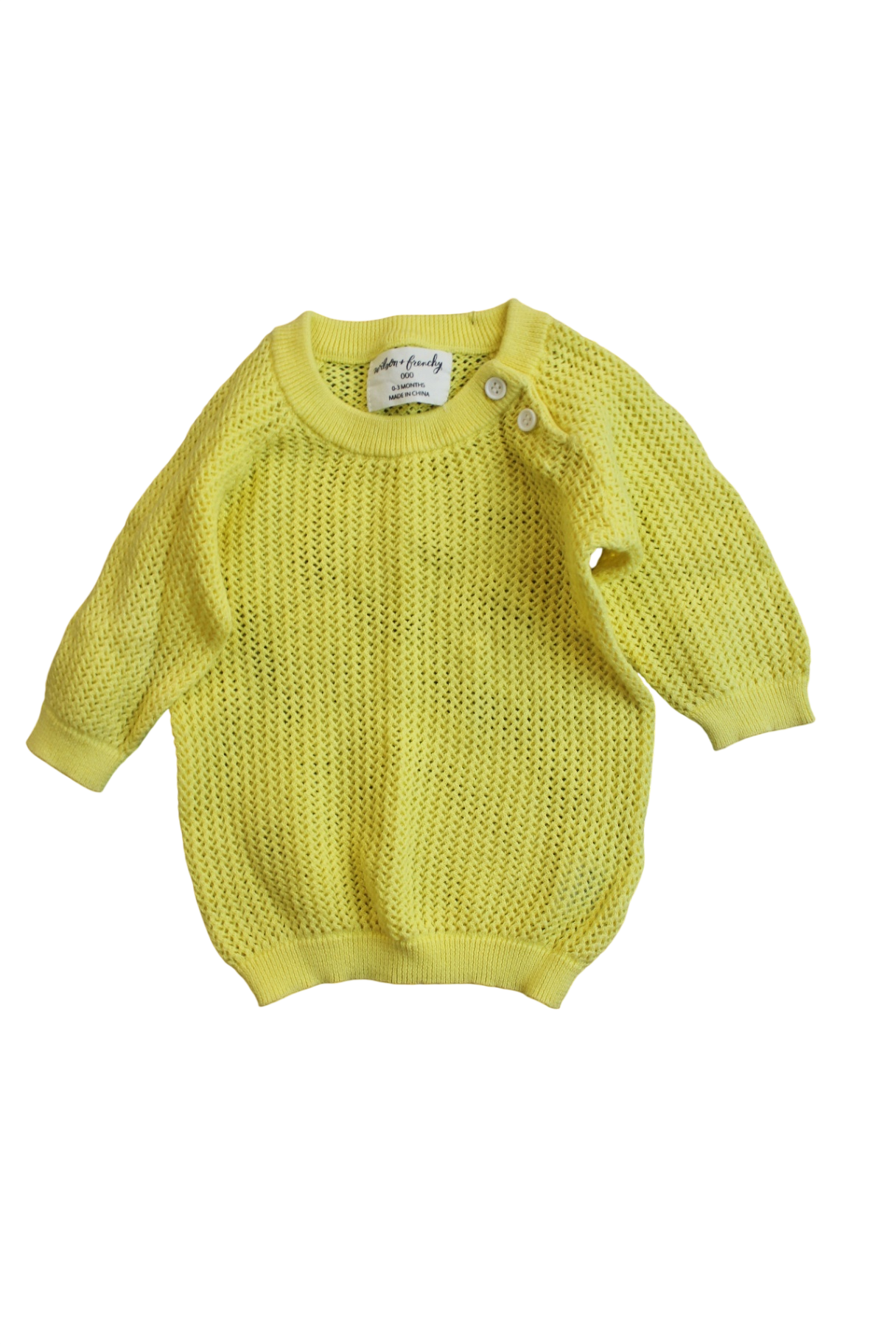 Wilson & Frenchy Knitwear, Yellow, 000