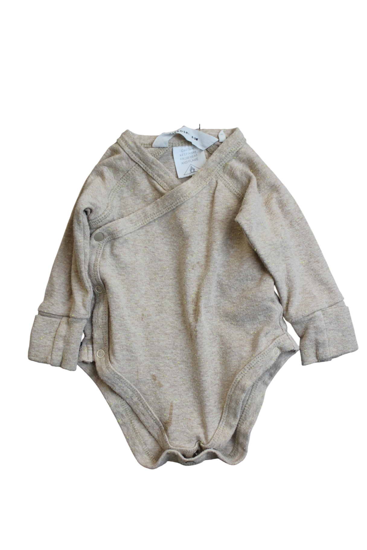 Susukoshi Bodysuit, Beige, 000