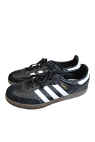 Adidas Sambas Sneakers, Black, US 3/EUR 35