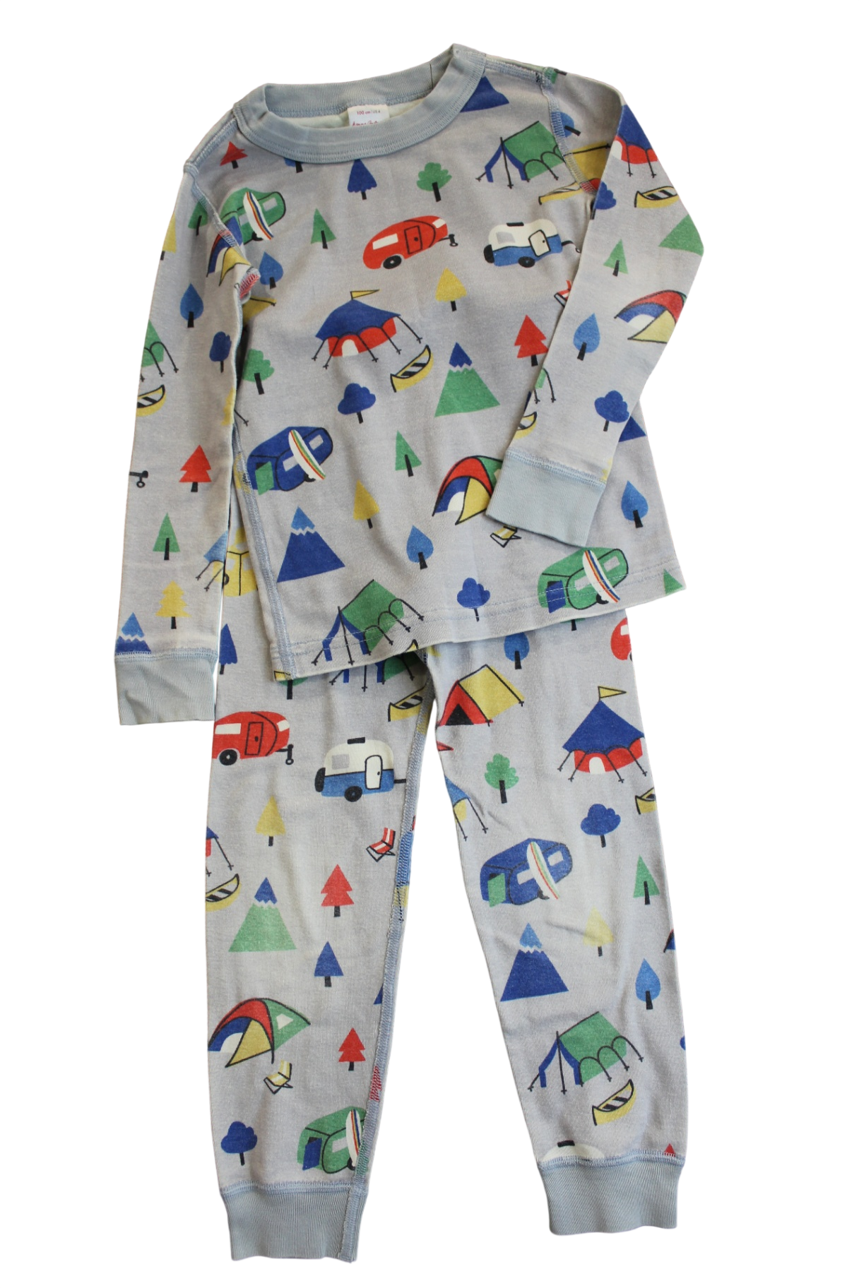 Hanna Andersson Pajamas, Grey, 4