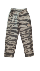 Alphabet Soup Pants, Grey Cream Tie Dye, 6