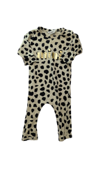 Hux Jumpsuit, Cream w Black Spots, 00