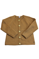 Petit Bateau Cardigan, Brown, 6