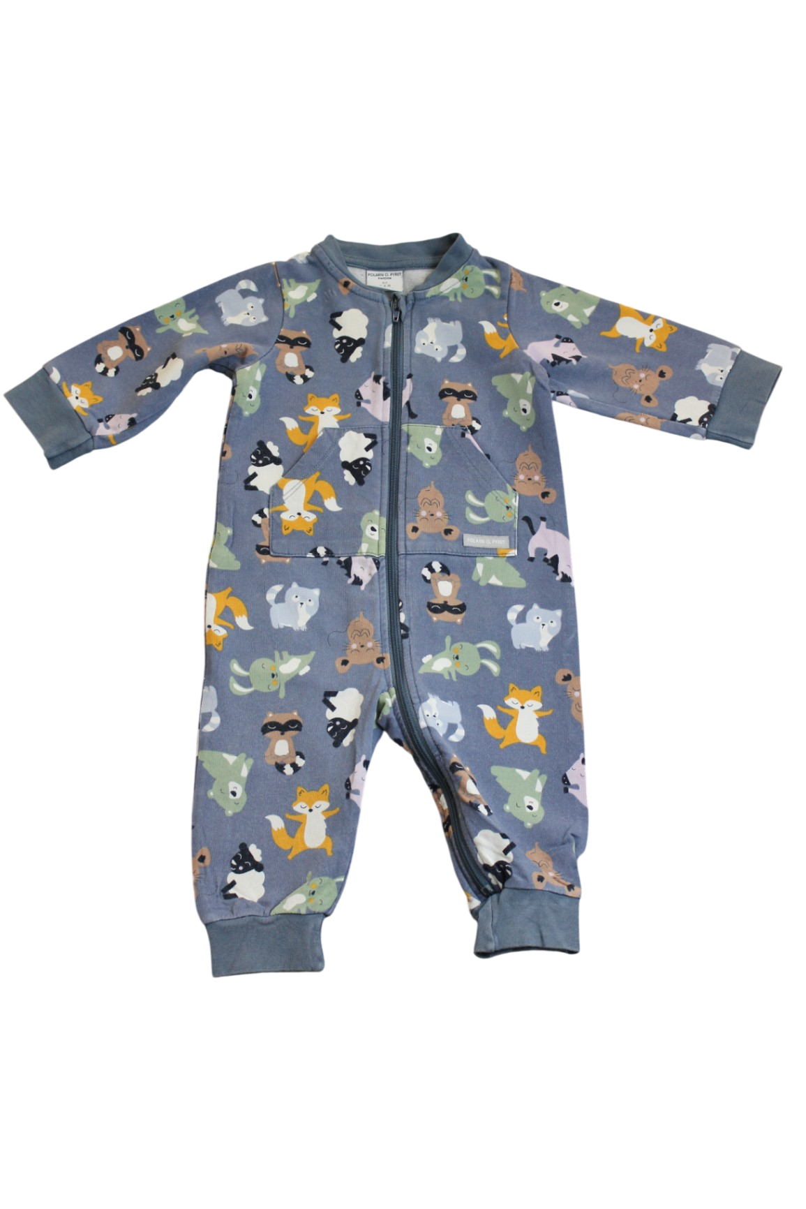 Polarn O. Pyret Jumpsuit, Blue, 00