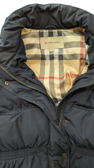 Burberry Puffer Jacket, Dark navy, 12
