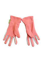 Kathmandu Gloves, Coral Pink with Grey accents, Kids