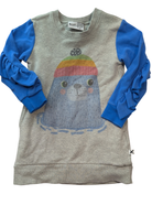Minti Dress, Grey and blue, 4