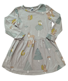 Littlehorn Dress, Taupe/grey, 4
