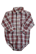 OshKosh B'gosh Bodysuit, Red, white and black, 1