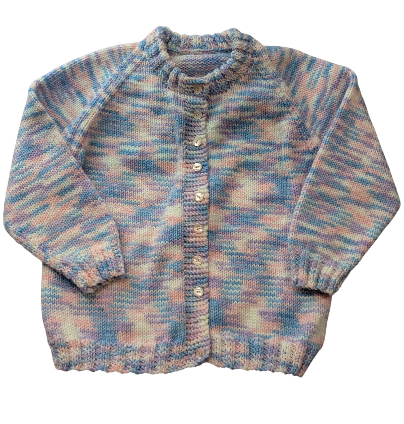 handmade Cardigan, Pastel multi, 4?