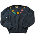 Little Princess Highway Knit Jumper, Navy, 4