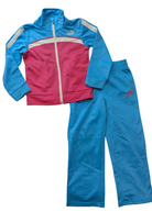Puma Tracksuit Set, Blue/Pink/White, 4