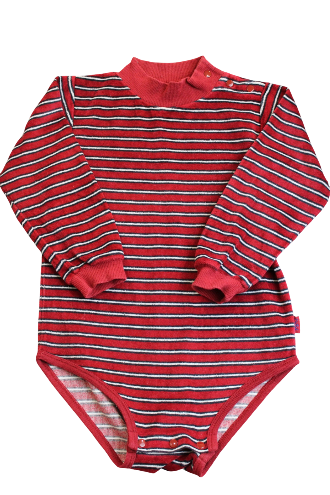 Pumpkin Patch Bodysuit, Red stripe, 2