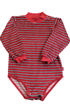 Pumpkin Patch Bodysuit, Red stripe, 2