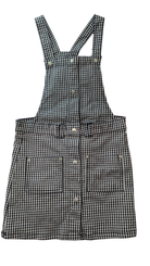 Seed Pinafore, Navy and White check, 9