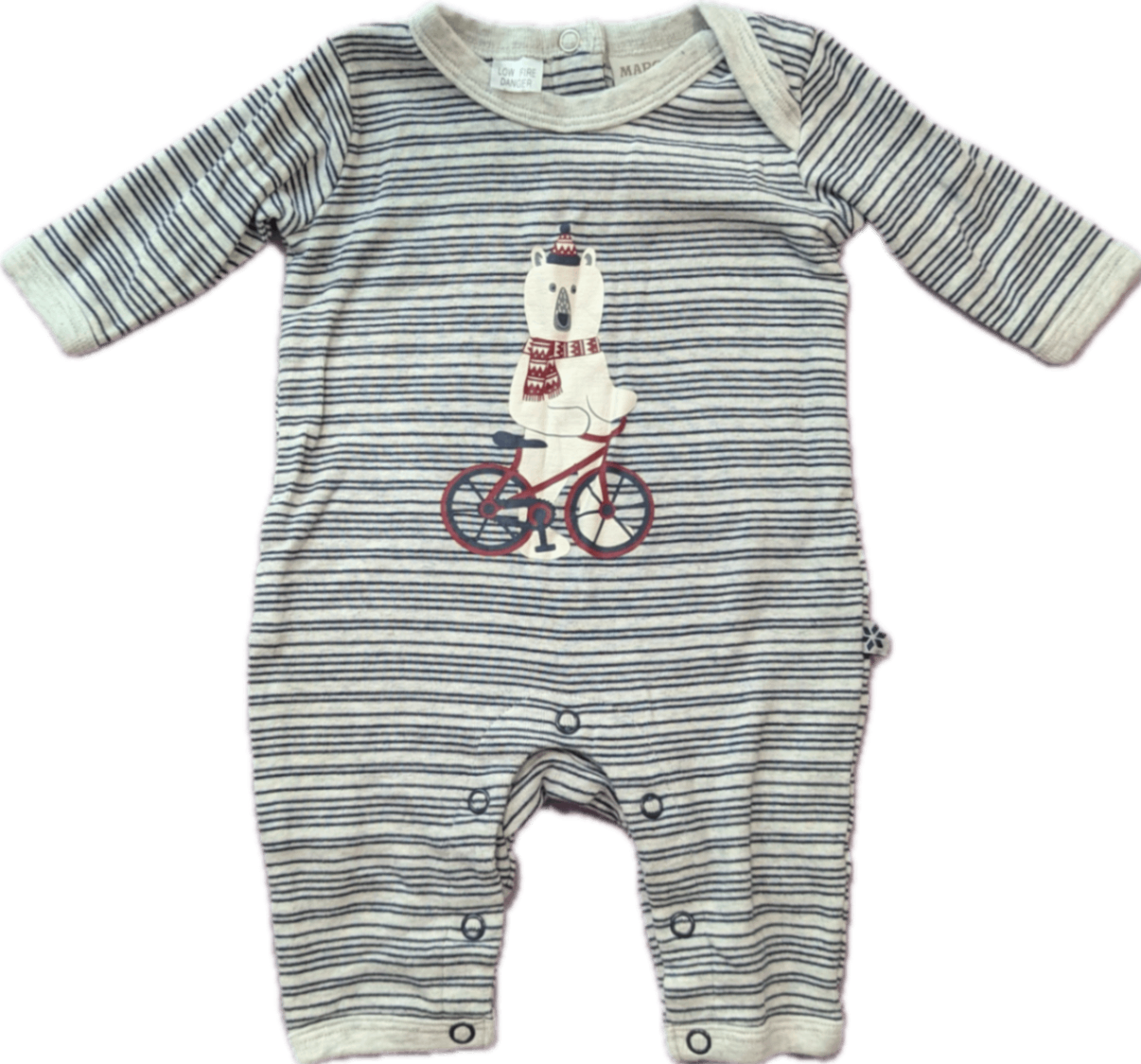 Marquise Jumpsuit, Grey/navy stripe, 0000