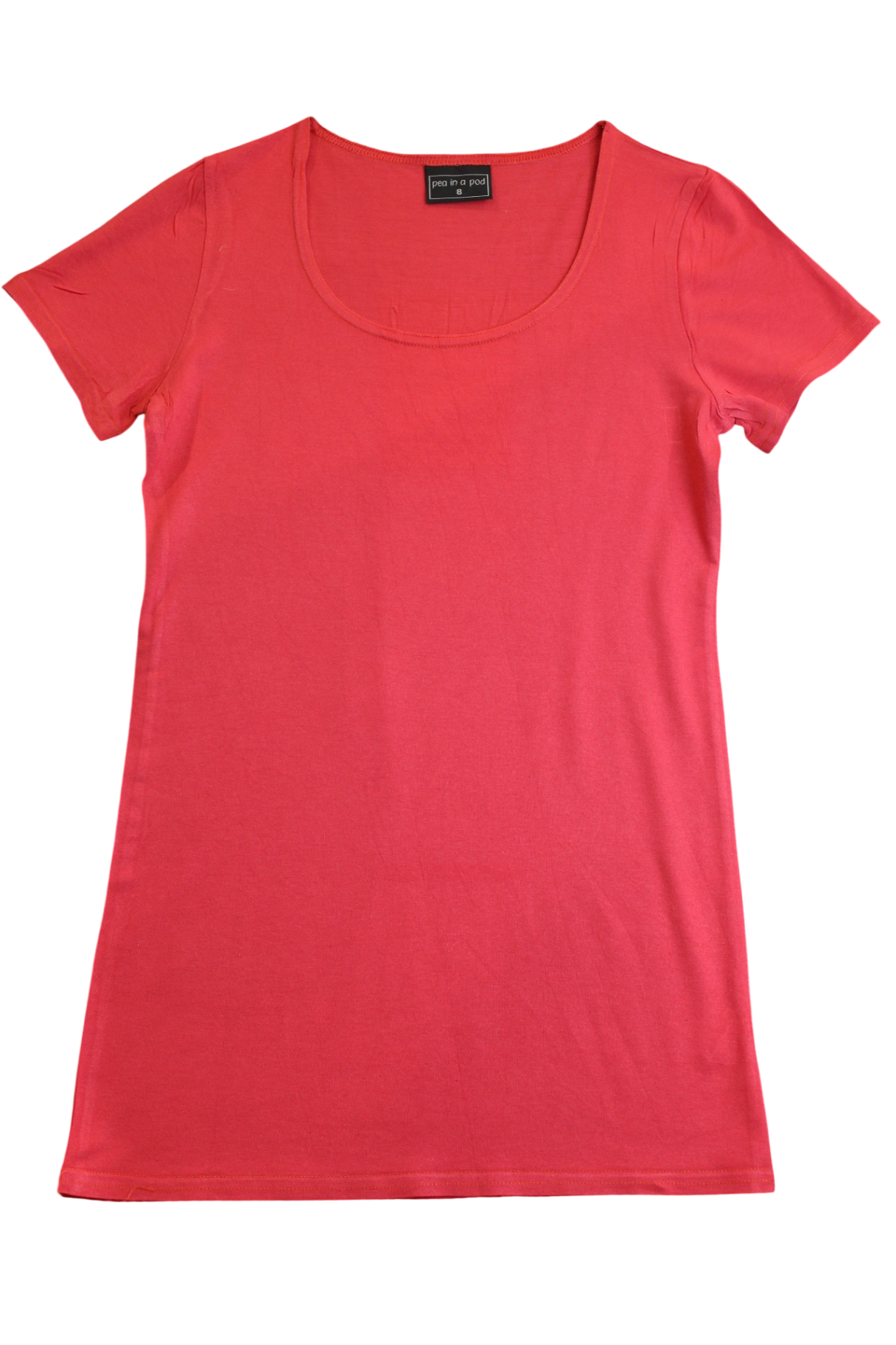 Pea in a Pod T-Shirt, Red, 8