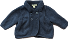 Purebaby Cardigan, Navy blue, 000