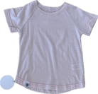 Holly and Humphrey Merino t-shirt, Pink, 2