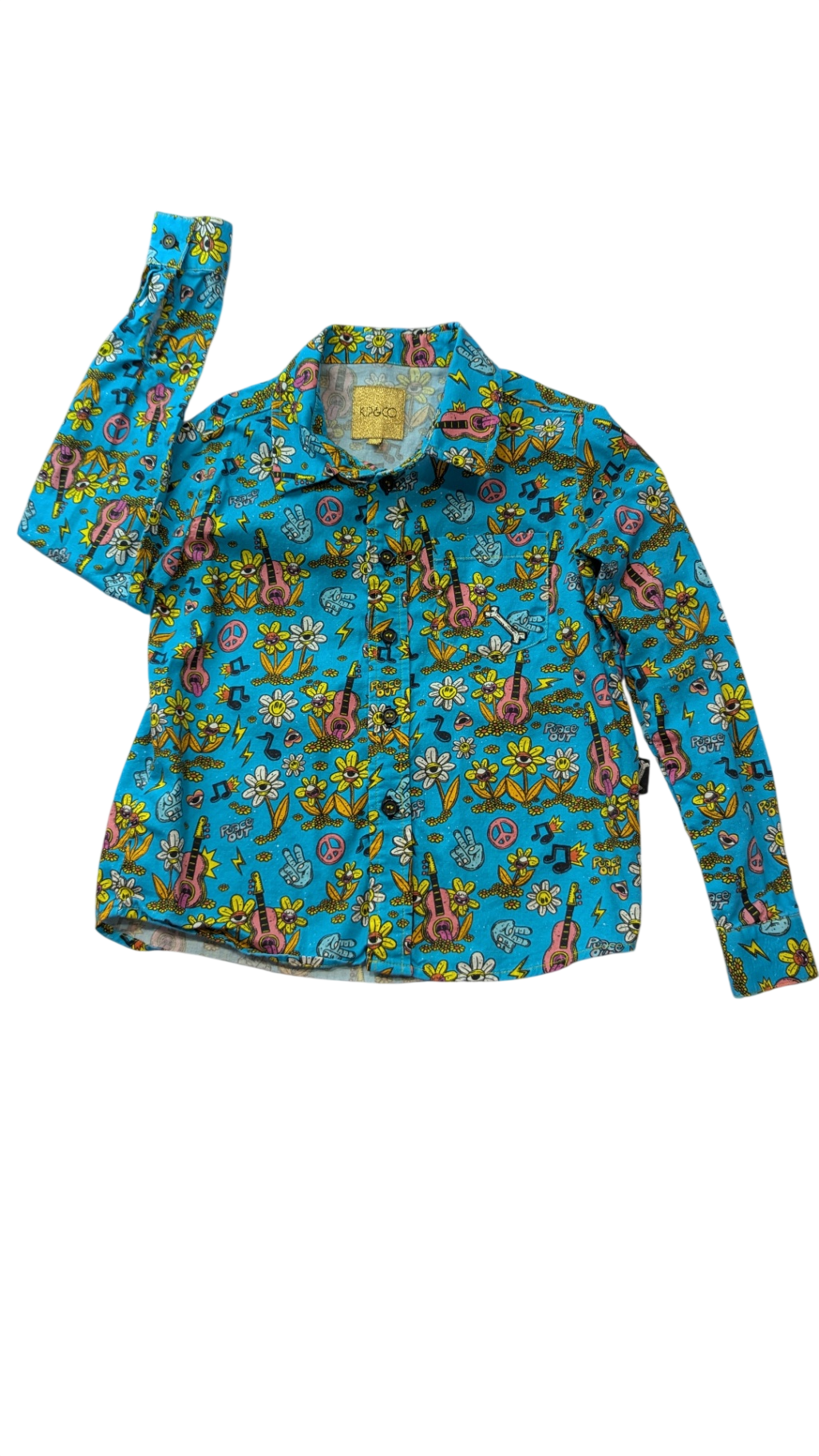 Kip & Co Shirt, Blue Multicolour, 2