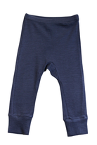 Merino Baby Thermal Leggings, Navy, 1