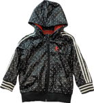 Adidas Jacket, Black/red crossbones, 1? (Tags cut)