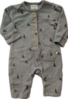 Wilson and Frenchy Jumpsuit, slate grey/pines, 000